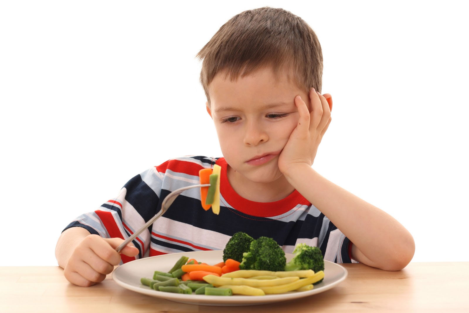 Meu filho não gosta de legumes